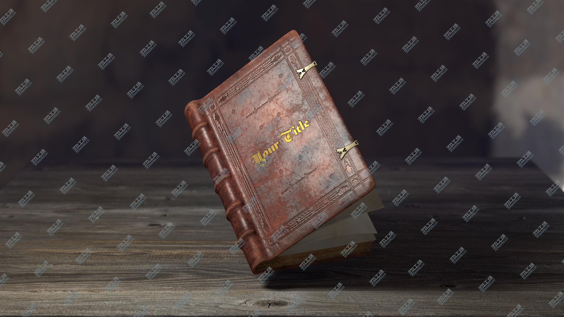 images/goods_img/2021040233/Old Incunable Book, Rigged, 8K PBR Textures, Low Poly 3D/2.jpg
